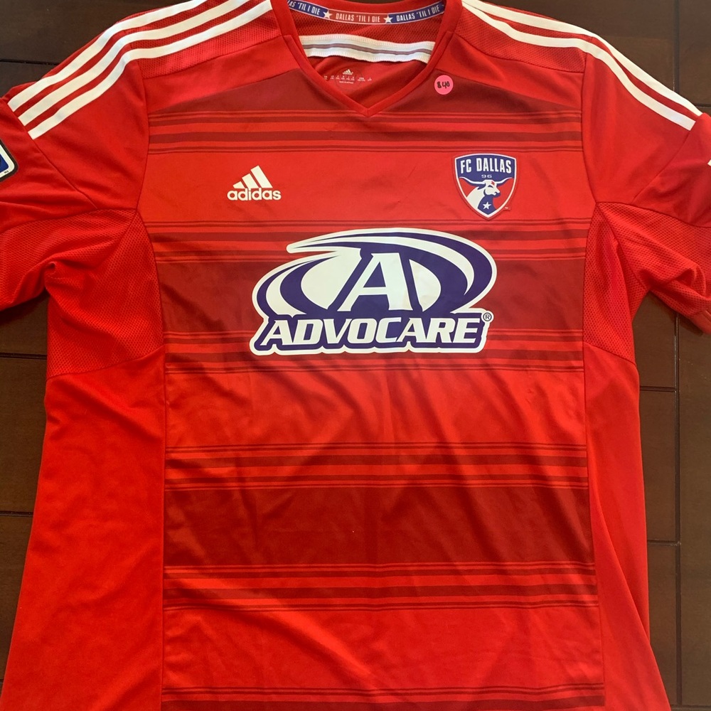 FC Dallas home jersey